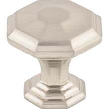 Chalet 1-1/8 Inch Geometric Cabinet Knob from the Chareau Collection