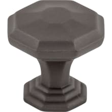 Chalet 1-1/8 Inch Geometric Cabinet Knob from the Chareau Collection