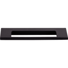 Europa 5 Inch Center to Center Finger Cabinet Pull from the Mercer Series