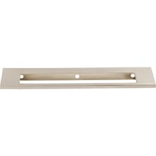Europa 6 Inch Center to Center Finger Cabinet Pull from the Mercer Series