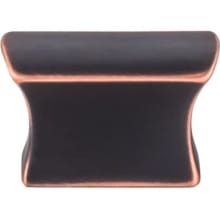 Glacier 1-1/2 Inch Rectangular Cabinet Knob from the Mercer Collection