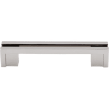 Flat 3-1/2 Inch Center to Center Handle Cabinet Pull from the Sanctuary Series - 10 Pack