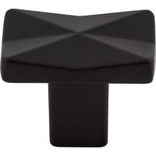 Quilted 1-1/4 Inch Rectangular Cabinet Knob from the Mercer Collection