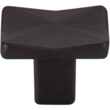 Quilted 1-1/4 Inch Square Cabinet Knob from the Mercer Collection