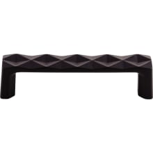 Quilted 3-3/4 Inch Center to Center Handle Cabinet Pull from the Mercer Series