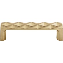 Quilted 3-3/4 Inch Center to Center Handle Cabinet Pull from the Mercer Series