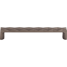 Quilted 6-5/16 Inch Center to Center Handle Cabinet Pull from the Mercer Series