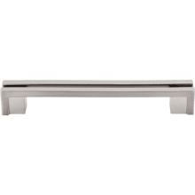Flat 5 Inch (128 mm) Center to Center Handle Cabinet Pull from the Sanctuary Series - 25 Pack