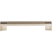 Flat 5 Inch Center to Center Handle Cabinet Pull from the Sanctuary Collection