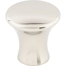 Oculus 7/8 Inch Mushroom Cabinet Knob from the Mercer Collection