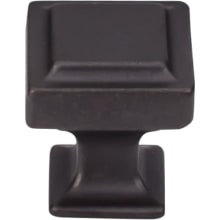 Ascendra 1-1/8 Inch Square Cabinet Knob from the Transcend Collection