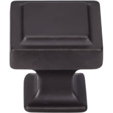 Ascendra 1-1/4 Inch Square Cabinet Knob from the Transcend Collection