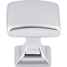Contour 1-1/8 Inch Square Cabinet Knob from the Transcend Collection