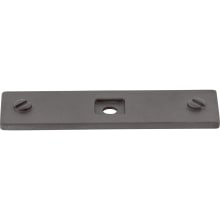 Channing 3 Inch Long Cabinet Knob Backplate from the Barrington Series