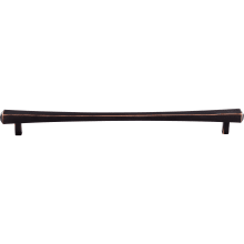 Juliet 12 Inch Center to Center Bar Cabinet Pull from the Serene Series