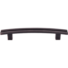 Inset Rail 5 Inch (128 mm) Center to Center Bar Cabinet Pull from the Sanctuary Series - 25 Pack