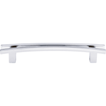 Flared 5 Inch Center to Center Bar Cabinet Pull from the Sanctuary Collection