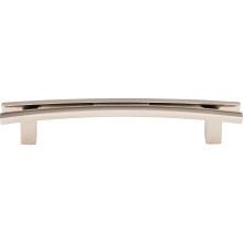 Flared 5 Inch Center to Center Bar Cabinet Pull from the Sanctuary Collection