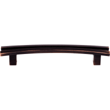 Flared 5 Inch Center to Center Bar Cabinet Pull from the Sanctuary Collection