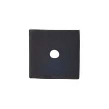 1 Inch Square Cabinet Knob Backplate from the Sanctuary Series