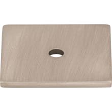 1-1/4 Inch Square Cabinet Knob Backplate from the Sanctuary Series