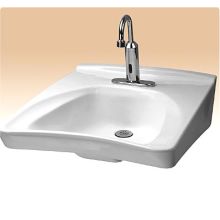Reliance Commercial 20-1/2" Wall Mounted Bathroom Sink with 4 Faucet Holes Drilled and Overflow