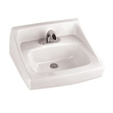 Reliance Commercial 21" Wall Mounted Bathroom Sink with 3 Faucet Holes Drilled and Overflow