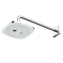 Square 1.75 GPM Multi- Function Shower Head with Comfort Wave™ And Warm Spa™ Technology