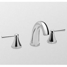 Silas Double Handle Widespread Bathroom Faucet with Lever Handles