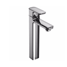 Upton Single Hole Bathroom Faucet Vessel with Single Lever Handle - Free Metal Pop-Up Drain Assembly with purchase