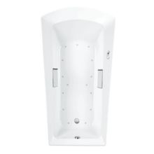 Soiree 72-3/8" Acrylic Air Bathtub for Deck Mounted or Drop-In Installation with Left Drain and Right Blower