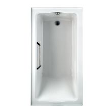 Clayton 60" Acrylic Soaking Bathtub for Drop In Installations with Left Drain and Single Tiling Flange