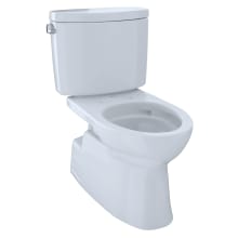 Vespin II 1.28 GPF Two-Piece Elongated Toilet with CeFiONtect and Tornado Flush® Technologies - Less Seat