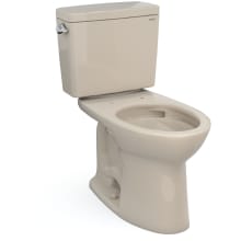 Drake 1.6 GPF Two Piece Elongated Toilet with Left Hand Lever