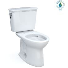 Drake 1.28 GPF Two Piece Elongated Toilet with Left Hand Lever