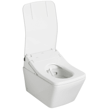 SP Wall Mounted Elongated Chair Height Toilet Bowl Only with Washlet+ and CeFiONtect - Less Seat