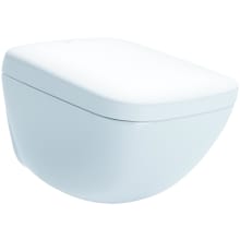 Neorest WX1 0.8 / 1.2 GPF Dual Flush Wall Mounted One Piece Elongated Toilet with Integrated Bidet Seat, Actuator Plate Flush, and EWATER+ Auto Clean