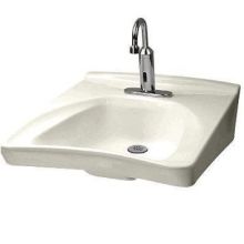 Reliance Commercial 20-1/2" Wall Mounted Bathroom Sink with Single Faucet Hole Drilled and Overflow