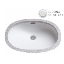 19-5/8" Undermount Bathroom Sink with Overflow and CeFiONtect Ceramic Glaze