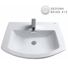 Soiree 27-1/2" Drop In Bathroom Sink with 3 Faucet Holes Drilled and Overflow