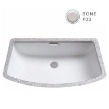Soiree 24-3/4" Undermount Bathroom Sink with Overflow