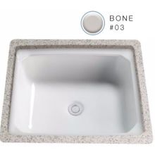 Guinevere 18-5/8" Undermount Bathroom Sink with Overflow and CeFiONtect Ceramic Glaze