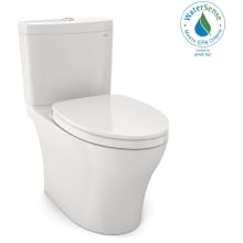 Aquia IV 0.9 / 1.28 GPF Dual Flush Two Piece Elongated Chair Height Toilet with Push Button Flush - Seat Included