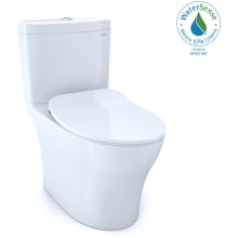 Aquia IV 0.9 / 1.28 GPF Dual Flush Two Piece Elongated Toilet with Push Button Flush - Seat Included