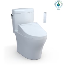 Aquia IV 0.9 / 1.28 GPF Dual Flush Two Piece Elongated Chair Height Toilet with Left Hand Lever - Bidet Seat Included