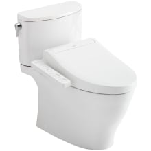 Nexus 1.28 GPF Two Piece Elongated Toilet with Left Hand Lever - Bidet Seat Included