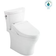 Aquia IV 0.9 / 1.28 GPF Dual Flush Two Piece Elongated Chair Height Toilet with Left Hand Lever - Bidet Seat Included