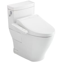 Legato 1.28 GPF One Piece Elongated Toilet with Left Hand Lever - Bidet Seat Included