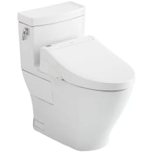 Legato 1.28 GPF One Piece Elongated Toilet with Left Hand Lever - Bidet Seat Included