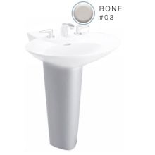 Vitreous China Pedestal Only